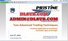 Paul Lange Two Advanced Trading Techniques Pristine Trading