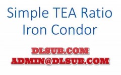 Marketing image of SMB Training Simple TEA Ratio Iron Condor System online learning program for options