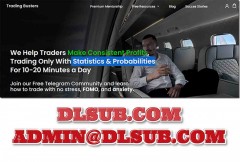 Course platform screenshot showing Trading Busters – US30 Busters Strategy online training program