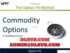 Professional cover image of Option Pit - Options for Gold Oil and Other Commodities online trading course