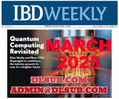 Cover artwork of Investors Business Daily Digital Edition - eIBD Weekly March 2025 e learning training system - stock chart study